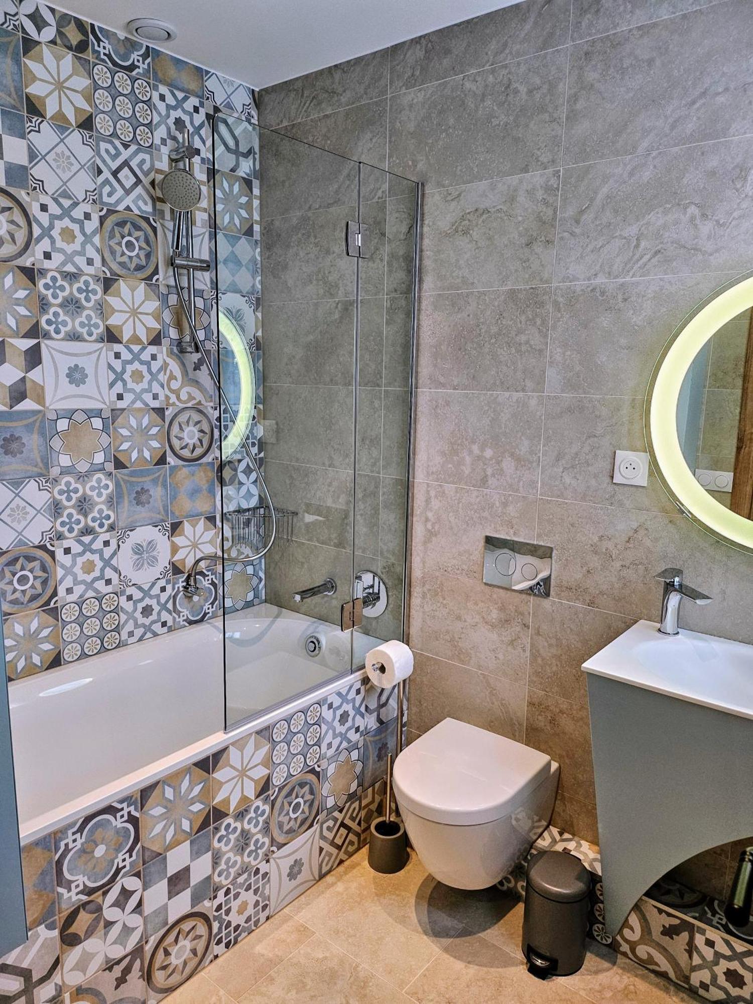 וילנב-לובה Charmant Studio Pres De La Plage Avec Jacuzzi Et Terrasse Privative מראה חיצוני תמונה